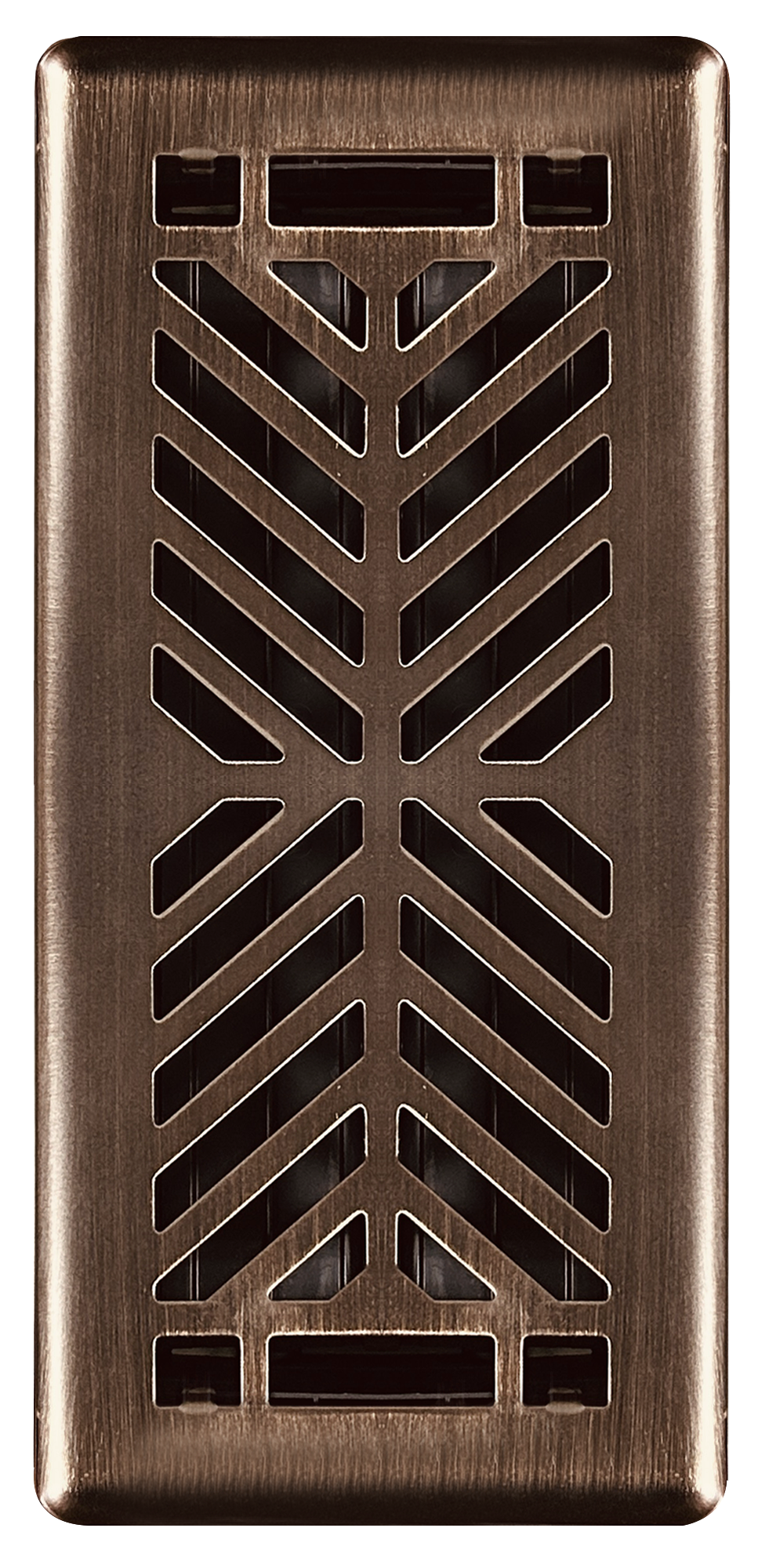 18229 - Floor Choice 4x10" Quiver Dance Oil Rubbed Bronze single pack