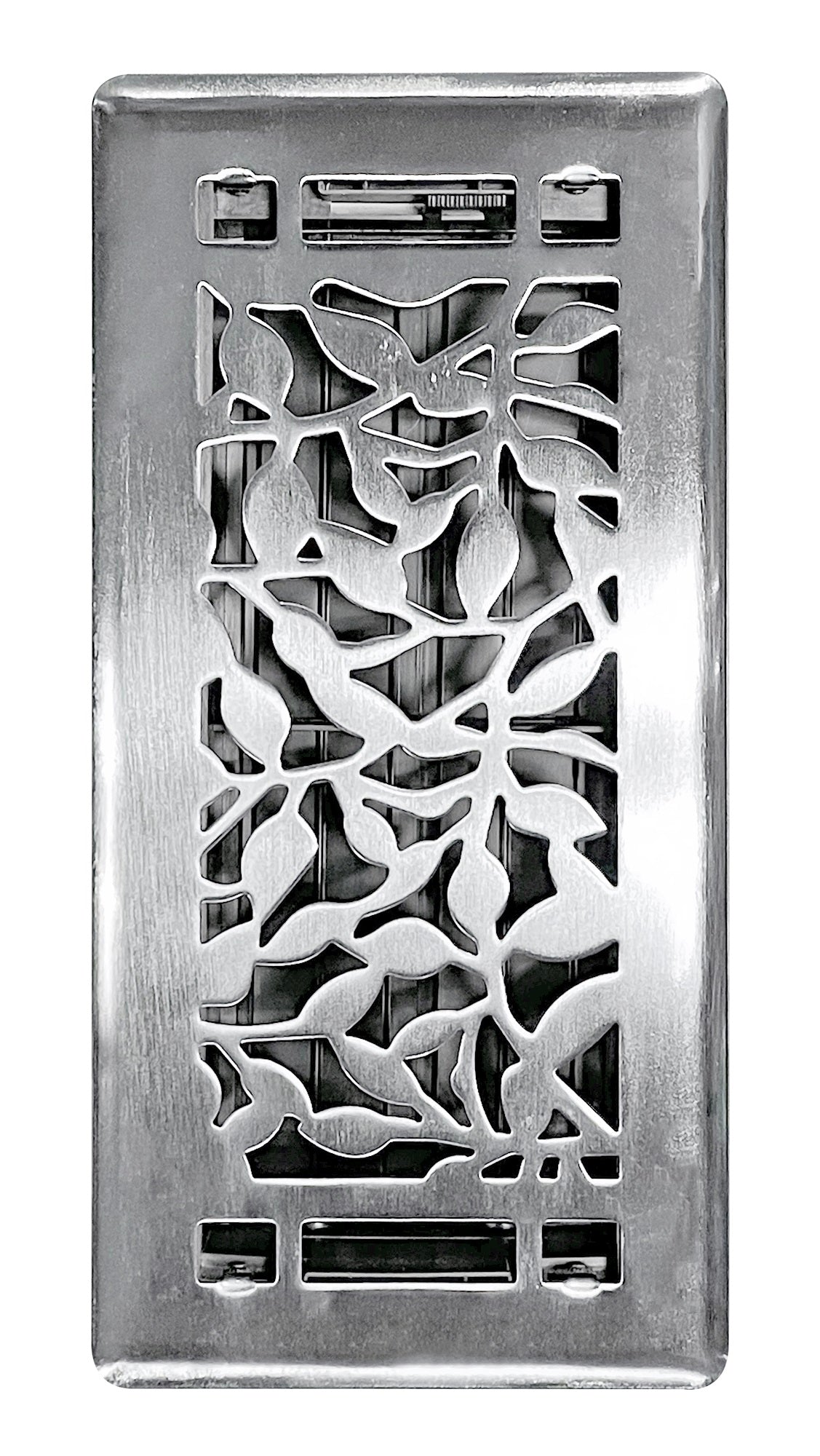 18227 - Floor Choice - 4x10" Desi (Dassi) Brushed Steel single pack