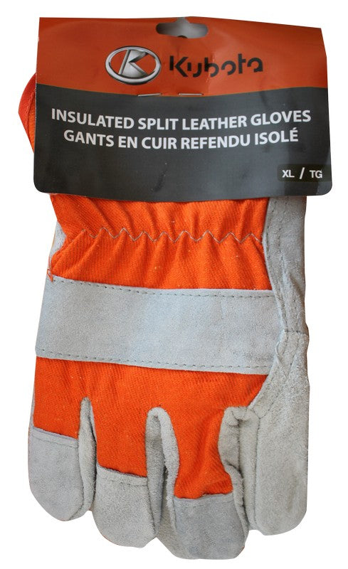 12100 - Insulated Split Leather Glove/Gant de Cuir Refendu - Lots of 12/Caisse de 12