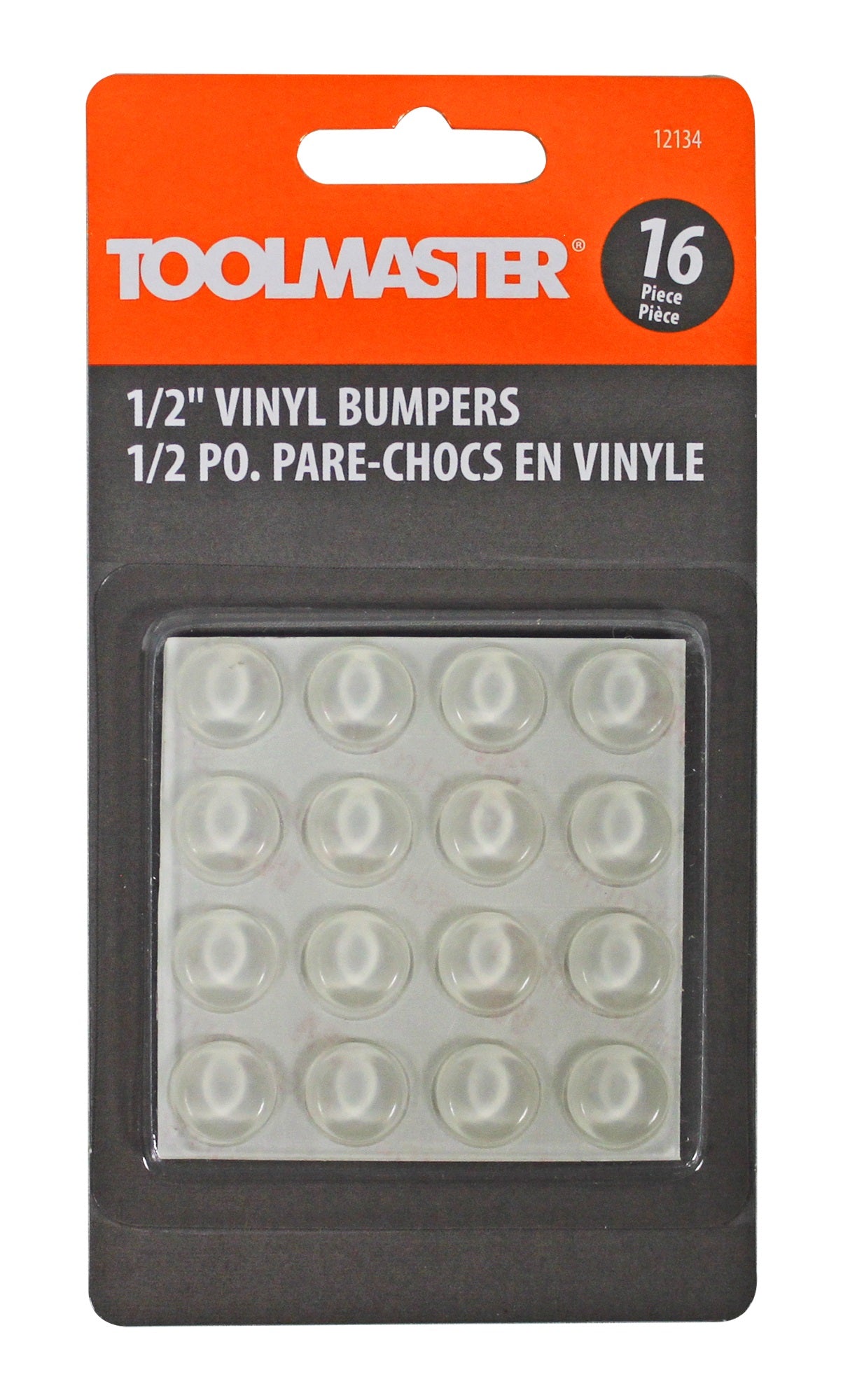 12134 - ToolMaster 1/2" Vinyl Bumpers
