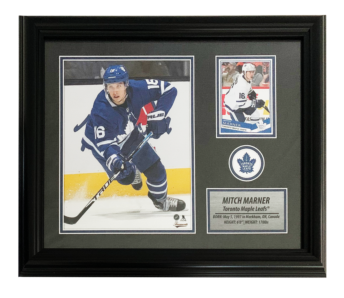 72-353- Mitch Marner PhotoCard Frame Leafs