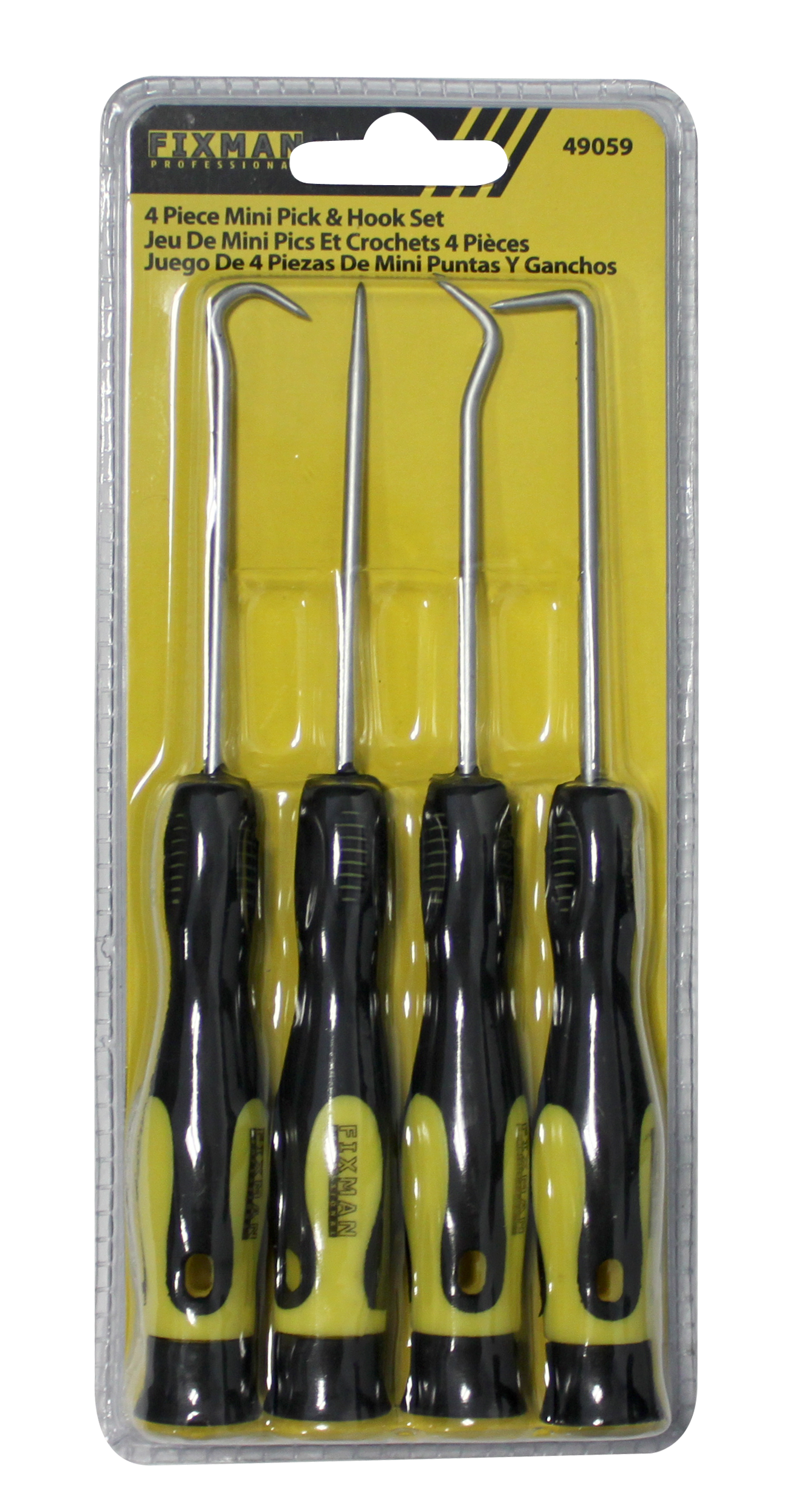 49059- 4 PC Fixman Mini Pick & Hook Set