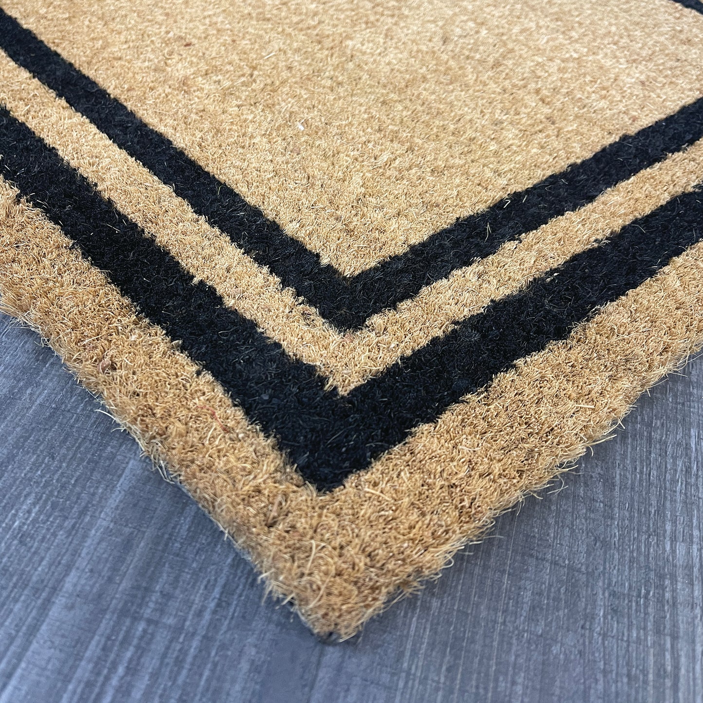 55434- Floor Choice 18”x30” Coir Mat In The Lines