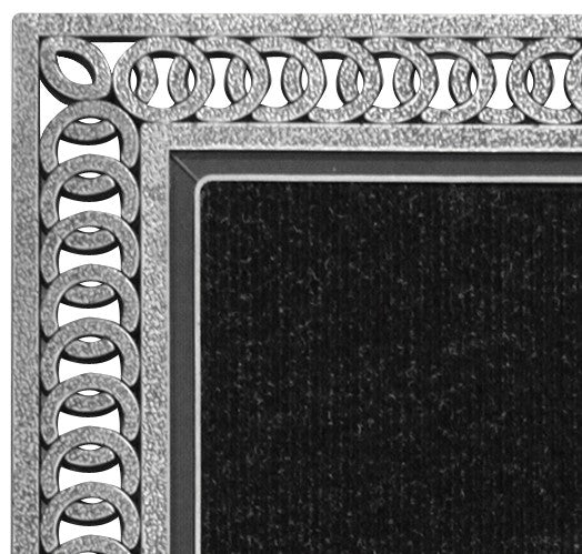 68059- Modern Homes 60 x 90cm Dassi Mat Silver