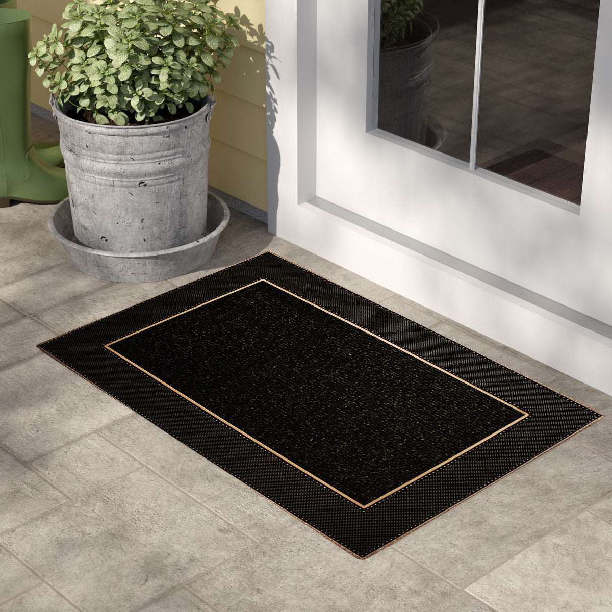 68073- Modern Homes 60 x 90cm Rain Mat Brown – Trademark Industries Inc