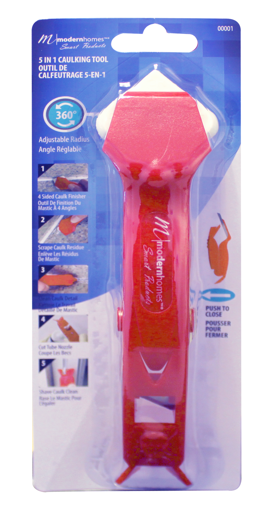 68162- Modern Homes 5 in 1 caulking tool