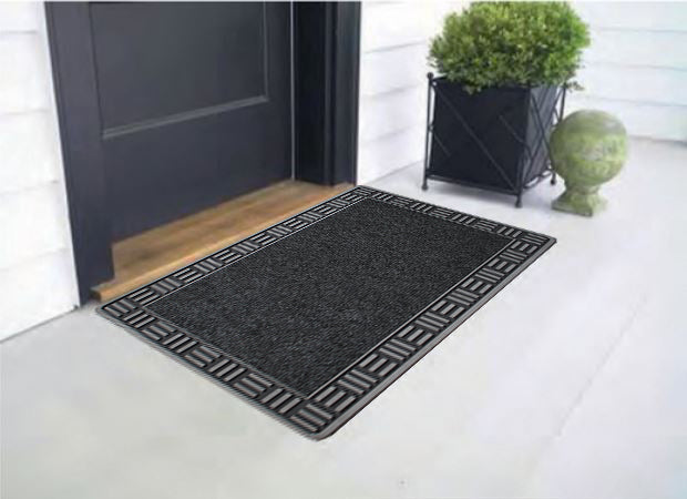 87725- Floor Choice 18”x30” Framed Silver Mat