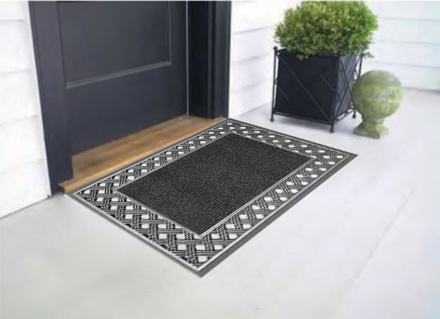 87729- Floor Choice 18”x30” Engraved Silver Mat