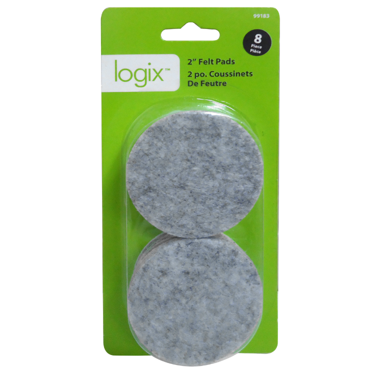 99183- 2" Round Felt Pads