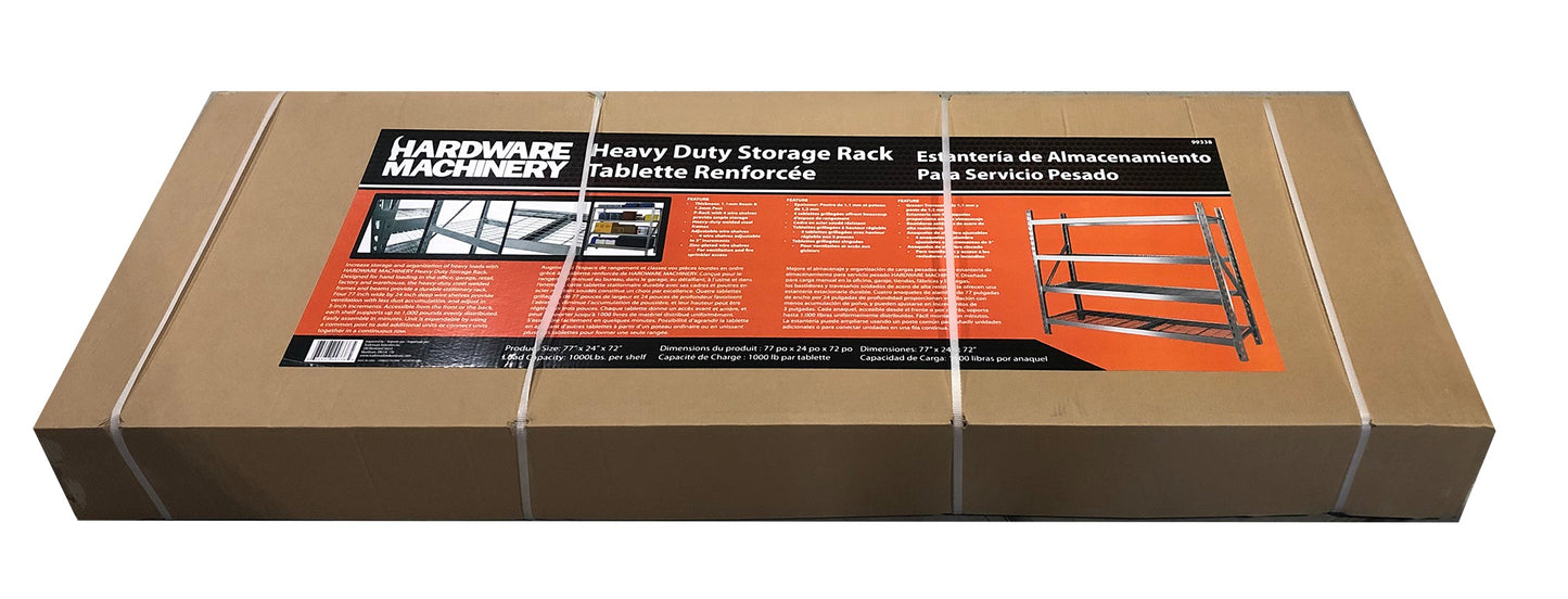 99338 - Hardware Machinery Heavy Duty Storage Rack