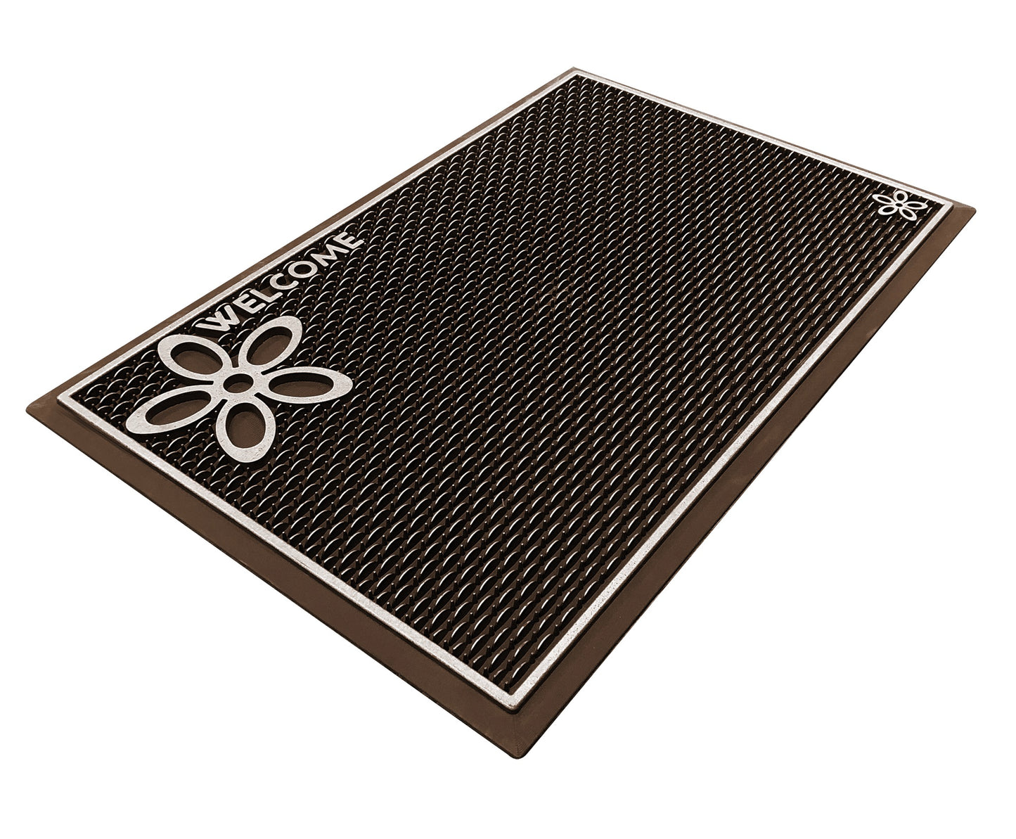 99705- Floor Choice 15”x23” Dassi Welcome Brown Mat
