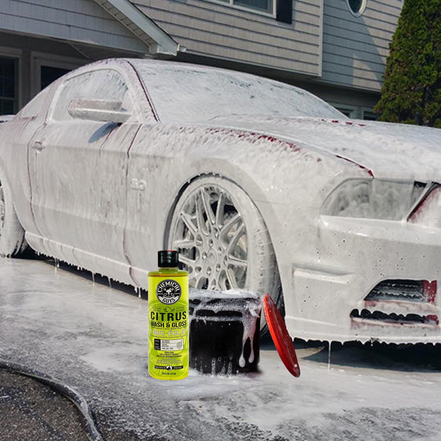 CWS30116- Citrus Wash & Gloss Concentrated Car Wash 16 Oz