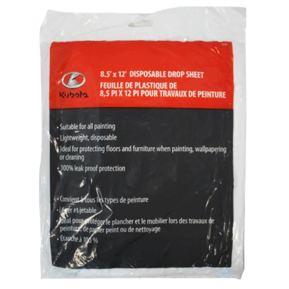 12179 - Kubota Disposable Drop Sheets