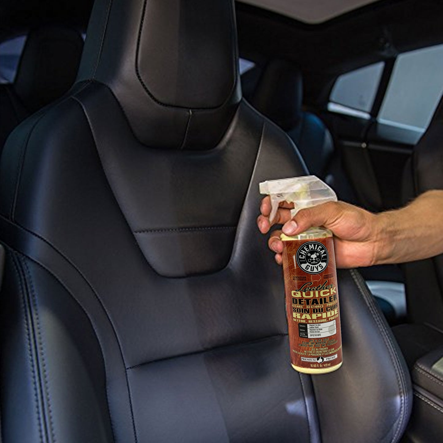 SP121616- Chemical Guys Leather Quick Detailer 16 Oz