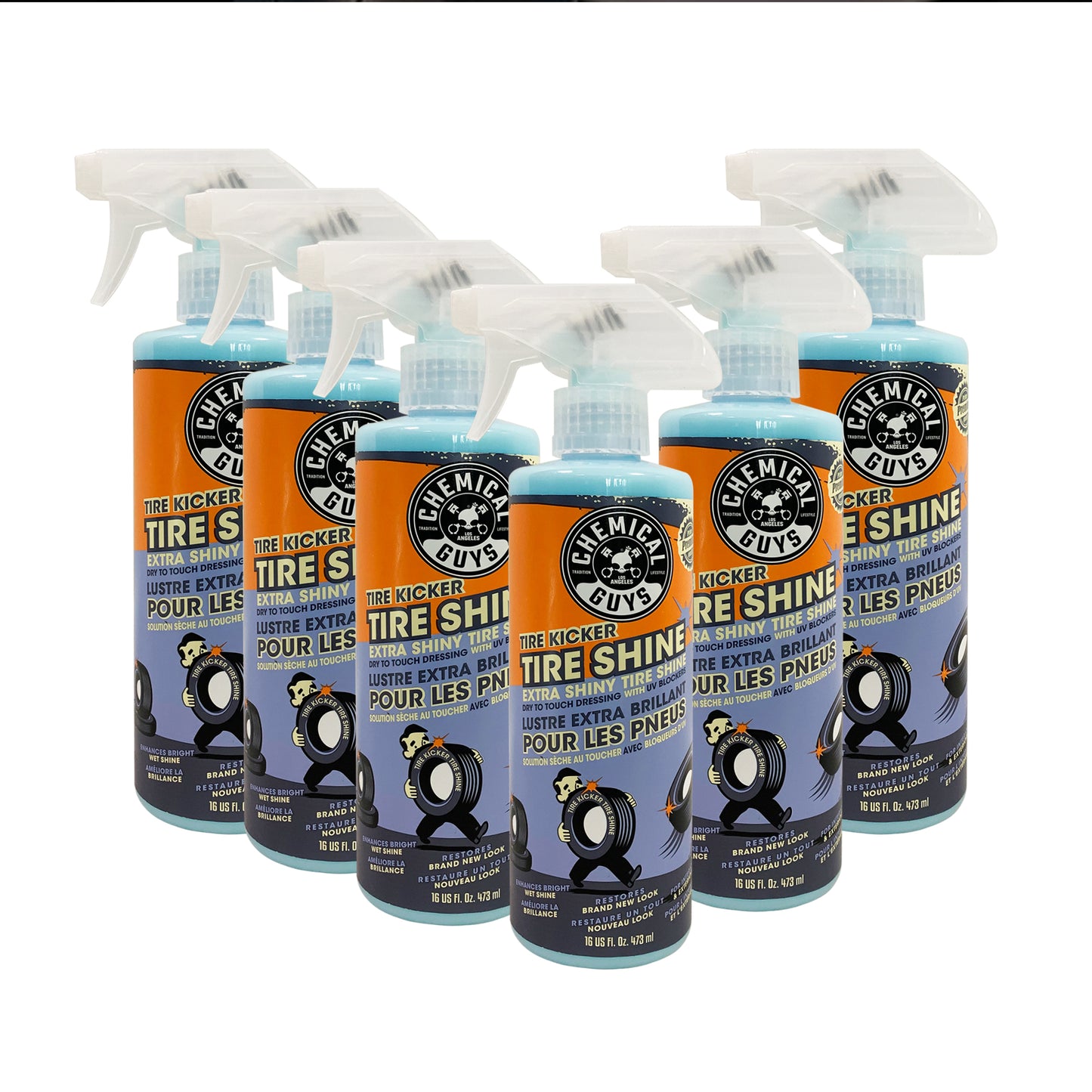 TVD11316- Chemical Guys Tire Kicker Extra Glossy Tire Shine 16 Oz