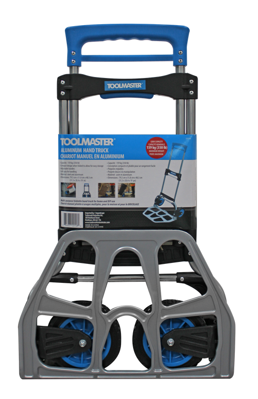 12116 - Aluminum Hand Truck/Chariot Manuel en Aluminium - Lots of 1/Caisse de 1