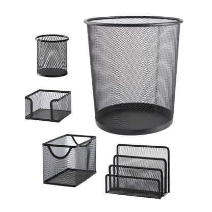 99588 -  Metal Mesh Office Stationery Set