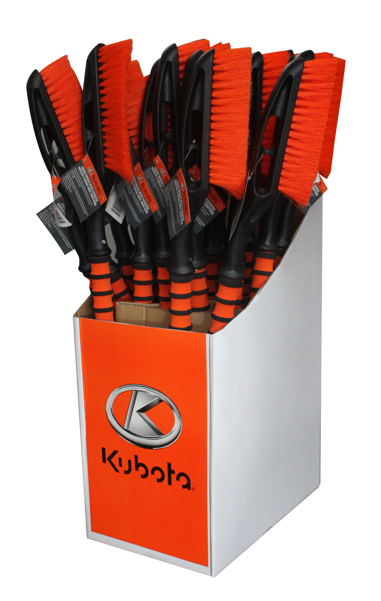 12192 - Kubota Snow Brush with Scraper (Pack of 20) – Trademark Industries  Inc