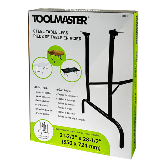 18029- Tool Master Steel Table Legs