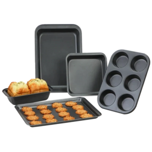 68154- Modern Homes 5 Piece Bakeware Set With Muffin Liners