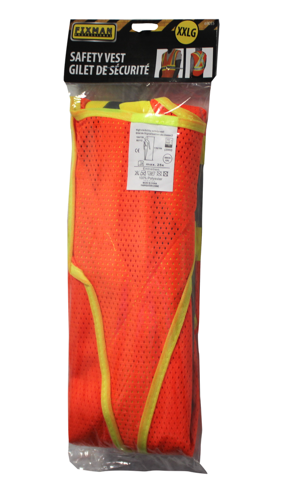 69035- Fixman Safety Vest  in XXLG