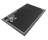 99706- Floor Choice 15”x23”  Dassi Welcome Silver Mat