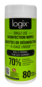 99837 - 2 Pack Logix Disinfectant Wipes