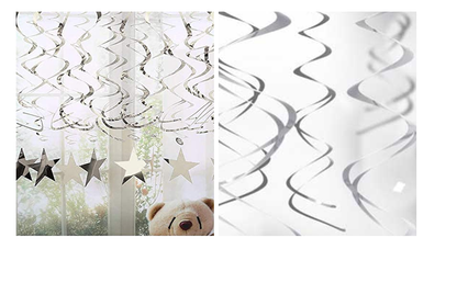 22136- 5 Pack Dangling Stars Decor